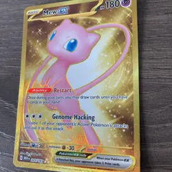 Pokemon Card TGC Gold Mew EX TCG Scarlet Violet-151 Hyper Rare 205/165 NM/LP - Image 5