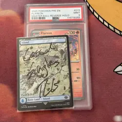 PSA 9 Flareon Masterball Holo Pokemon Single, Prismatic Evolutions Mint - Image 2