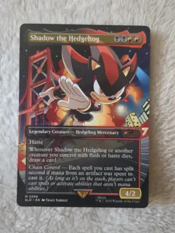 Shadow the Hedgehog MTG Secret Lair - Image 1