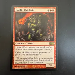 Magic The Gathering Goblin Chieftain Magic 2010 (M10) 139 LP - Image 1