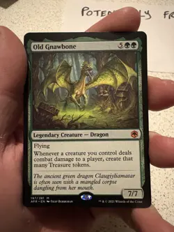 Old Gnawbone ~ Adventures in the Forgotten Realms [ NearMint ] [ Magic MTG ] - Image 1