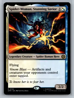 Spider-Woman, Stunning Savior Marvel's Spider-Man #152 Magic MTG - Image 1