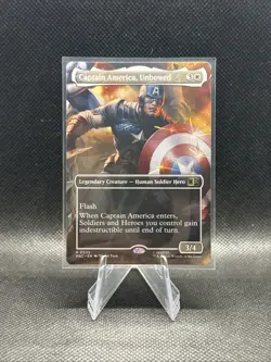 Captain America, Unbowed (Borderless) Commander: Marvel Super Heroes Regular - Image 1