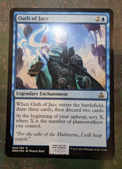 MTG Giant Oversized (19.5x26.5) Card - Oath of Jace - IN HAND - NEW - Image 2