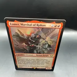 MTG FOIL Eomer, Marshal of Rohan -LTR- : Tales of Middle-Earth R0120 - Image 1