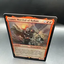 MTG FOIL Eomer, Marshal of Rohan -LTR- : Tales of Middle-Earth R0120 - Image 2