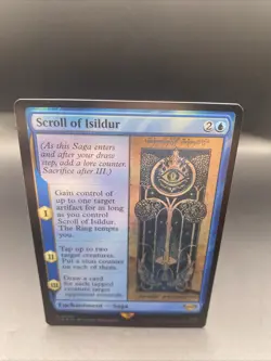 FOIL Scroll of Isildur #69 The Lord of the Rings: Tales of Middle-earth Rare LTR - Image 1