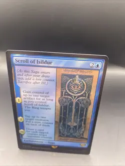 FOIL Scroll of Isildur #69 The Lord of the Rings: Tales of Middle-earth Rare LTR - Image 2