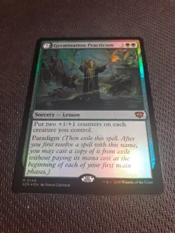 Germination Practicum MTG Foil SOS M 0149 Mythic Magic The Gathering Pack Fresh - Image 1