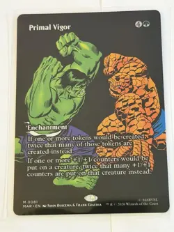 Primal Vigor Borderless Marvel Universe 81 - Image 1