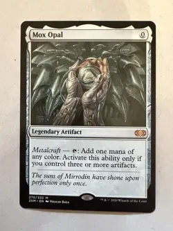 Wizards of the Coast MTG Double Masters Mox Opal Mythic Regular 275/332 - Image 1