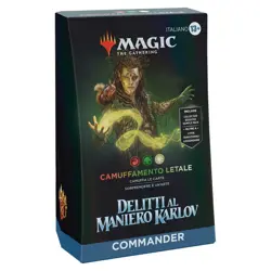 Murders at Karlov Manor - Commander Deck "Deadly Disguise" ITA mtg Magic - Image 1
