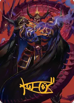 Gold Stamp Art Series GOLBEZ, CRYSTAL COLLECTOR mtg Final Fantasy #45 - Image 1