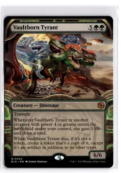 Vaultborn Tyrant (Showcase) 50 OTJ: The Big Score Magic: The Gathering NM - Image 1