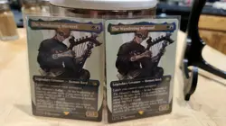 MTG Final Fantasy The Wandering Minstrel Borderless Non-Foil NM - Image 1