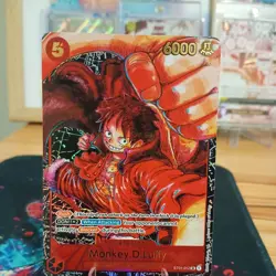 ST01-012 Monkey.D.Luffy AA Alt Art Parallel English SR One Piece TCG Card Game - Image 1