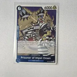 Bandai One Piece Card Game Prisoner of Impel Down OP16-042 C 6000 6 Regular - Image 3