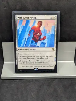 With Great Power ... X1 NM Marvel's Spider Man MTG - Image 1