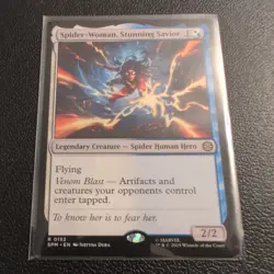 Spider-Woman Stunning Savior - MtG Spider-Man - NM - Image 1