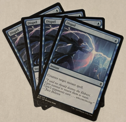 4x Dispel 076/274 Battle for Zendikar MTG Common Playset - Image 1