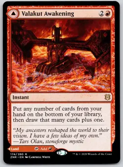Valakut Awakening 174 Rare Zendikar Rising Magic: The Gathering Near Mint - Image 1