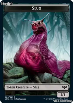 MTG Slug Token [VOW - 6] LP - Image 1