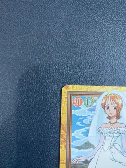 Vintage 2001 One Piece Carddass Hyper Battle C337 Nami Bride Wedding Dress - Image 2