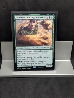 Sandman, Shifting Scoundrel X1 NM Marvel's Spider Man MTG - Image 1