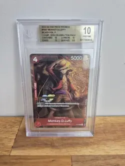 Monkey D. Luffy P-007 BGS 10 PRISTINE 2023 Celebration Pack One Piece RARE - Image 1