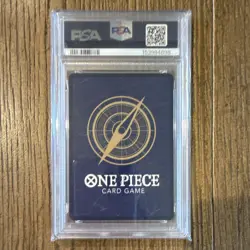 Bandai One Piece CCG Monkey D. Luffy Leader Promo 014 Magazine Vol.20 JP PSA 8 - Image 2