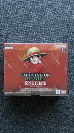 Carrying On His Will Booster Box OP-13 One Piece TCG: Factory Sealed ENGLISH - Image 1