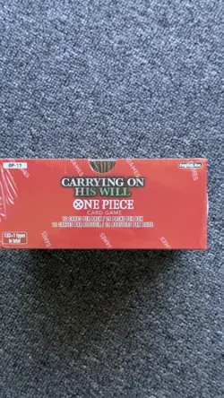 Carrying On His Will Booster Box OP-13 One Piece TCG: Factory Sealed ENGLISH - Image 2