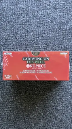 Carrying On His Will Booster Box OP-13 One Piece TCG: Factory Sealed ENGLISH - Image 3