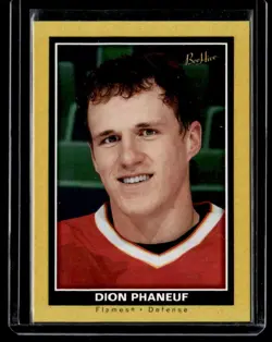 2005-06 Upper Deck Beehive Gold Dion Phaneuf Rookie Calgary Flames #114 - Image 1