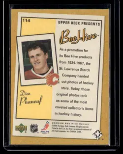2005-06 Upper Deck Beehive Gold Dion Phaneuf Rookie Calgary Flames #114 - Image 2