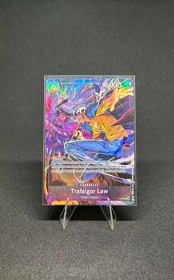 One Piece TCG P-093 Trafalgar Law Promo NM English - Image 1