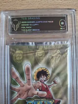 2005 Bandai One Piece CCG The Quest Begins Sealed Booster Pack English TCG8 - Image 3