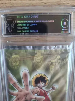 2005 Bandai One Piece CCG The Quest Begins Sealed Booster Pack English TCG8 - Image 4