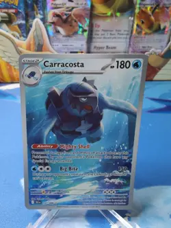 Carracosta 107/086 Pokemon SV Black Bolt Illustration Rare Card NM Condition - Image 1