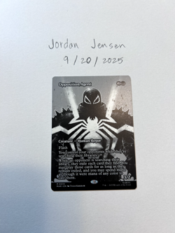 Opposition Agent (Borderless) - MTG Marvel Spider Man - 0019 - IN HAND - Image 1
