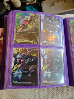 Gundam TCG lot of 25 Starter deck / OP promo alt art cards - Image 2