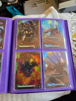 Gundam TCG lot of 25 Starter deck / OP promo alt art cards - Image 3