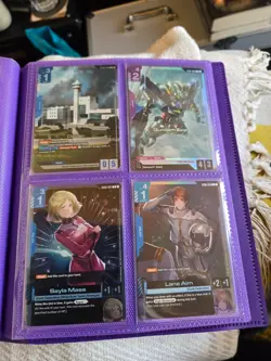 Gundam TCG lot of 25 Starter deck / OP promo alt art cards - Image 5