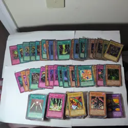 Vintage Yu-Gi-Oh! TCG Card Lot 100+ First Editions Ultra/Super Rare common - Image 1