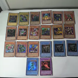 Vintage Yu-Gi-Oh! TCG Card Lot 100+ First Editions Ultra/Super Rare common - Image 2