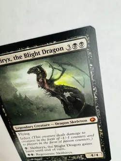1x MTG - NM - Skithiryx, the Blight Dragon - Scars of Mirrodin Light Play - Image 3