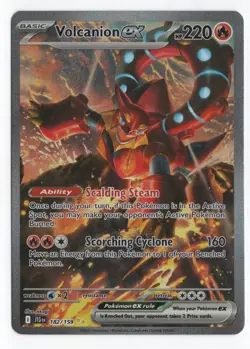 Pokemon TCG Volcanion EX Journey Together Special Illustration Rare Card 182/159 - Image 1