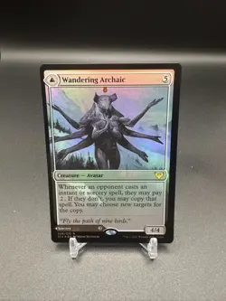 Wandering Archaic 286 Strixhaven: School of Mages MTG Foil - Image 1