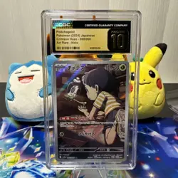 CGC 10 PRISTINE Poltchageist 068/066 AR Art Rare Crimson Haze 2024 Pokemon Card - Image 1