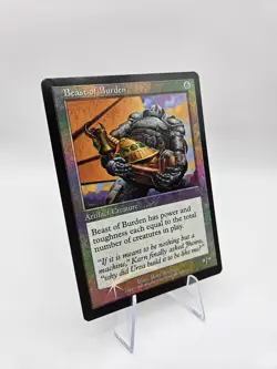 Misprint (Missing Set Symbol) MTG Magic the Gathering Foil Beast of Burden - Image 2